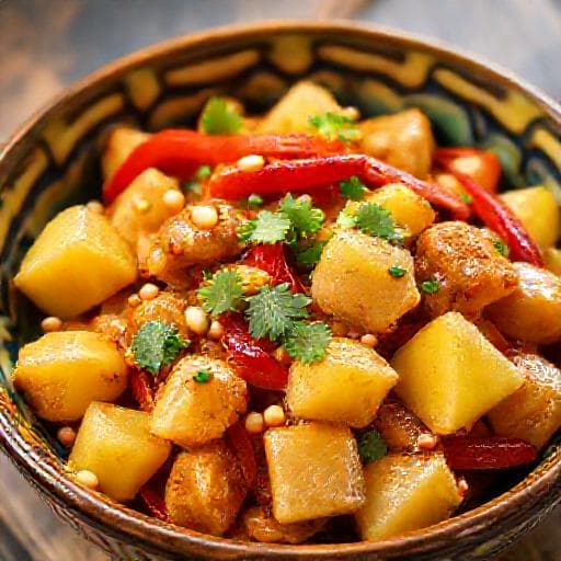 Kung Pao Piletina s Ananasom