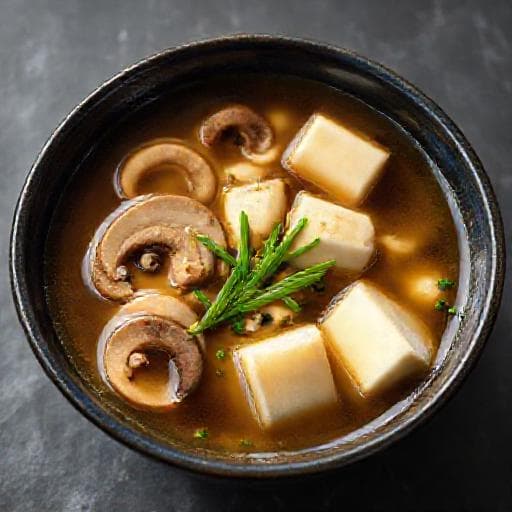 Miso Juha s Gljivama i Đumbirom