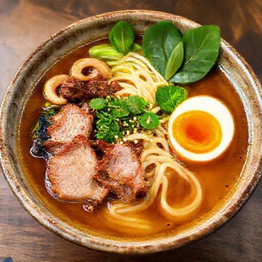 Shoyu Ramen sa Svinjetinom i Povrćem