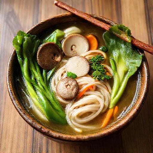 Klasična Udon Juha s Povrćem
