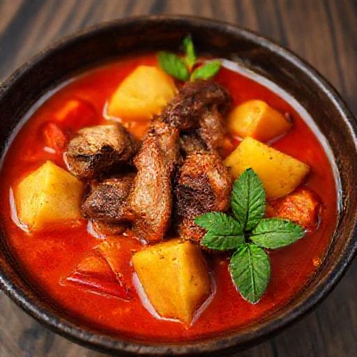 Crveni Tajlandski Curry s Patkom i Ananasom