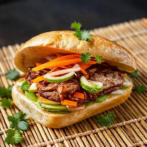 Banh Mi sa Svinjetinom i Limunskom Travom