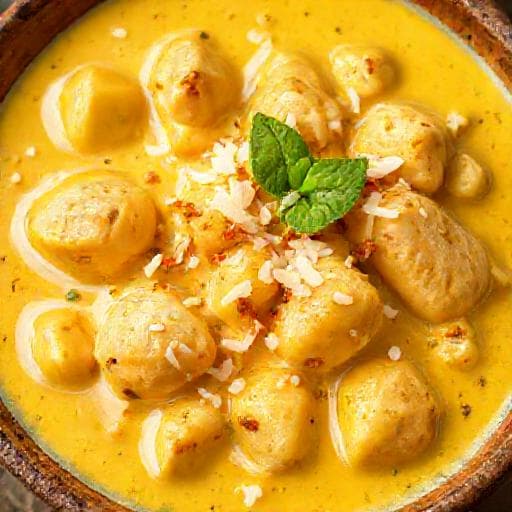 Piletina Korma s Ananasom i Kokosom