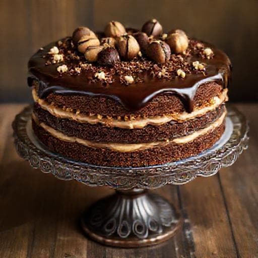 Čokoladna Torta s Lješnjacima (Bečka Torta)