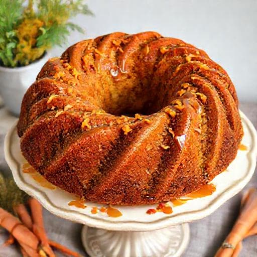 Torta od Mrkve s Đumbirom i Medom