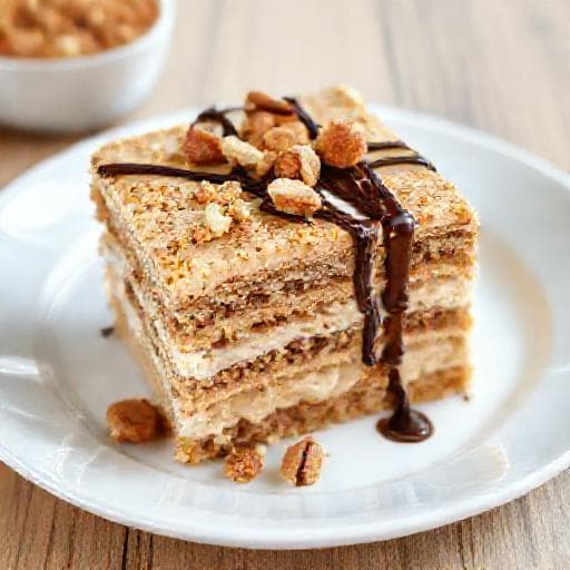 Brza Torta od oraha s keksima