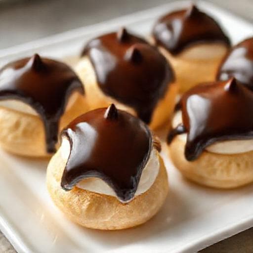 Klasični profiteroli s čokoladom