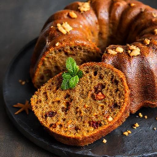 Torta od mrkve s đumbirom i kandiranim voćem