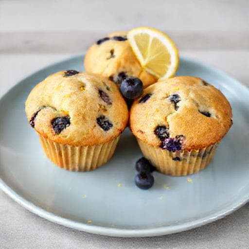 Muffini s borovnicama i limunom