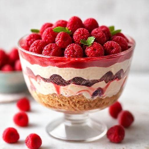 Brzi Cheesecake s Malinama (bez pečenja)