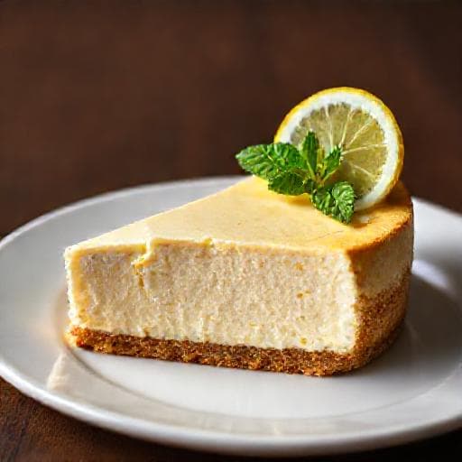 Klasična Newyorška Cheesecake s Limunom