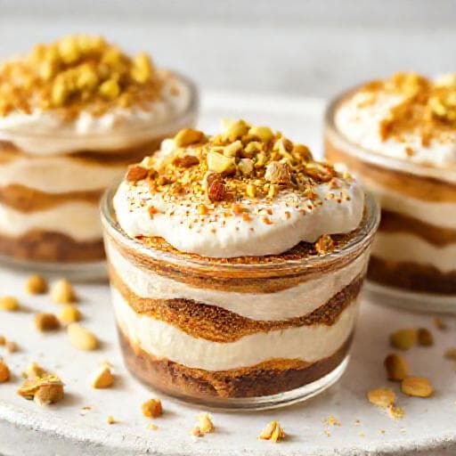 Brzi Tiramisu s Pistacijama (bez sirovih jaja)
