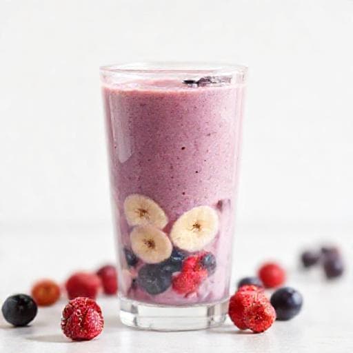 Brzi smoothie od banane i bobičastog voća