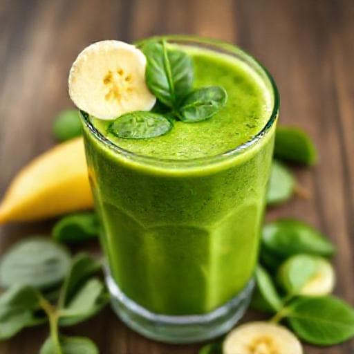 Klasični smoothie od špinata i banane