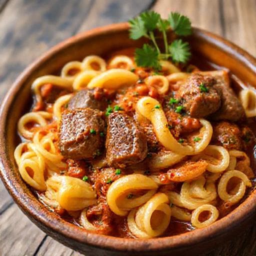 Šurlice s janjetinom (Tradicionalni recept)