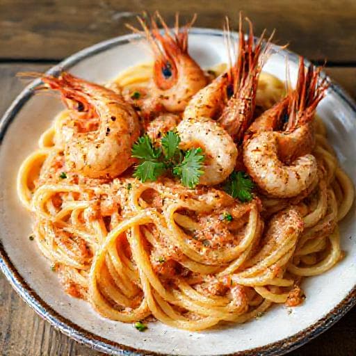 Šurlice sa škampima (Klasični recept)