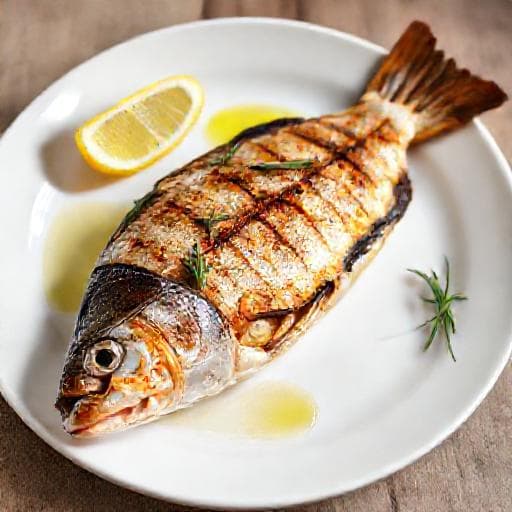 Brza Pastrva na Žaru s Češnjakom i Ružmarinom