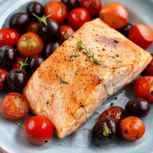 Losos iz Friteze na Mediteranski Način