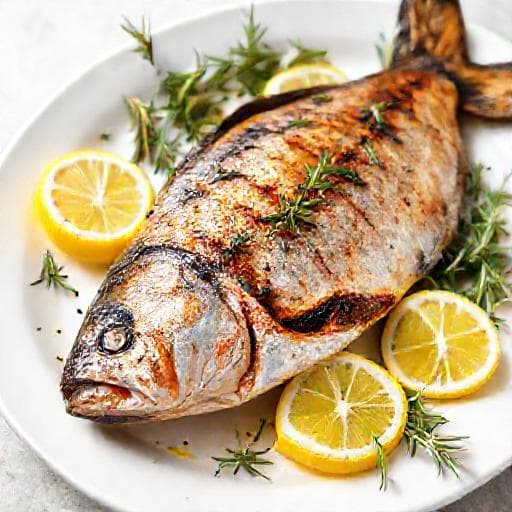 Palamida na žaru s mediteranskim začinskim biljem