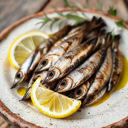 Inćuni na gradele (Tradicionalni)