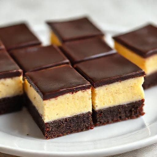 Classic Canadian Chocolate Squares (Nanaimo Bars)
