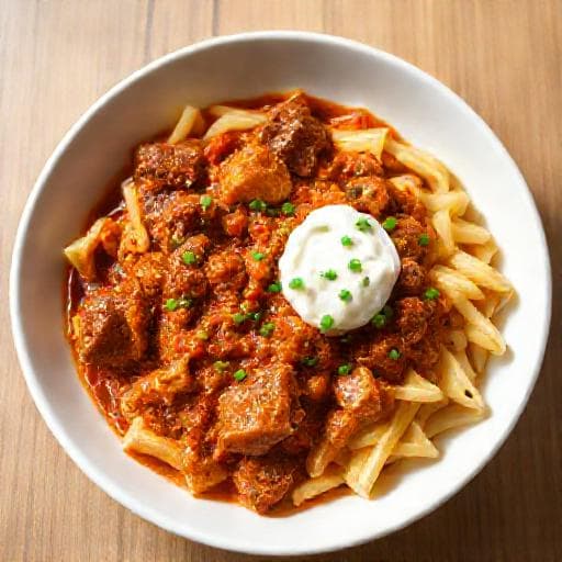 Quick Šurlice with Goulash Base