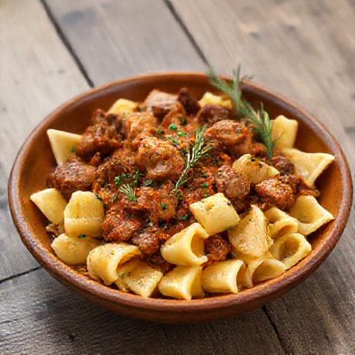 Gulaš s Njokima na Istrijanski Način (Istrian Style)