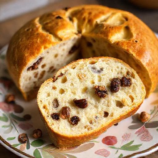 Sirnica with Raisins and Walnuts