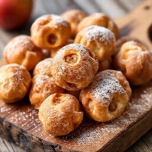 Apple & Cinnamon Fritule