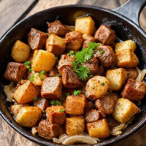 Quick Pršurate Skillet