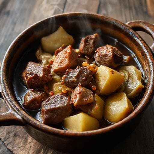 Pršurate with Smoked Pork and Cabbage