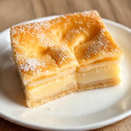 Classic Croatian Kremšnita