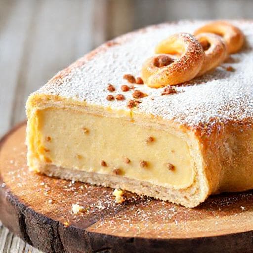 Samoborska Kremšnita with a Hazelnut Twist