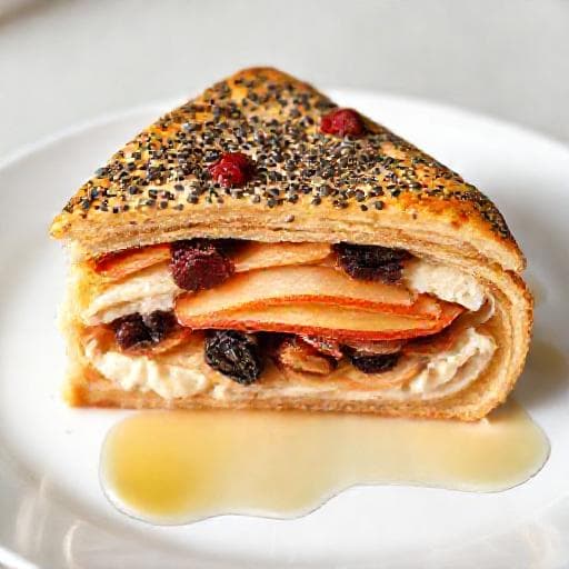 Gibanica with Ricotta and Dried Fruit