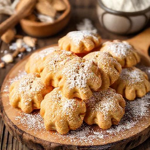 Traditional Salenjaci (Lard Cookies)