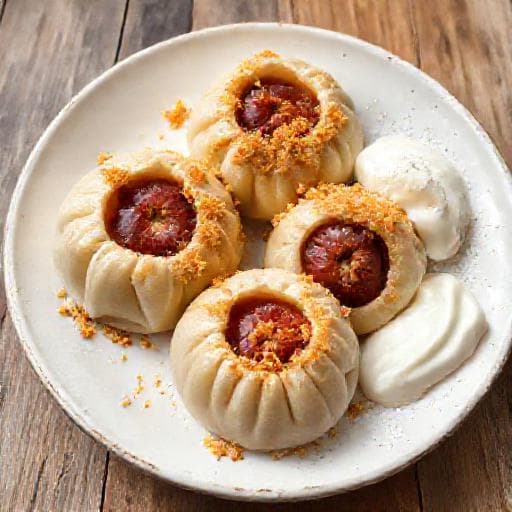 Traditional Knedle sa Šljivama (Plum Dumplings)