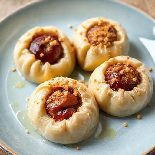 Quick Knedle sa Šljivama (Simplified Plum Dumplings)