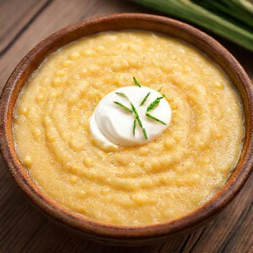 Traditional Kukuruzni Žganci