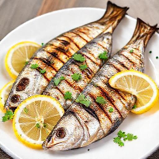 Quick Grilled Sardines with Lemon and Herbs
