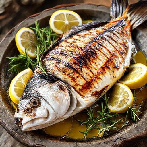 Orada na gradele (Classic Grilled Sea Bream)