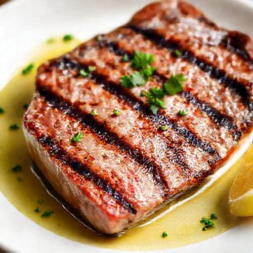 Tuna na Žaru (Grilled Tuna Steak)