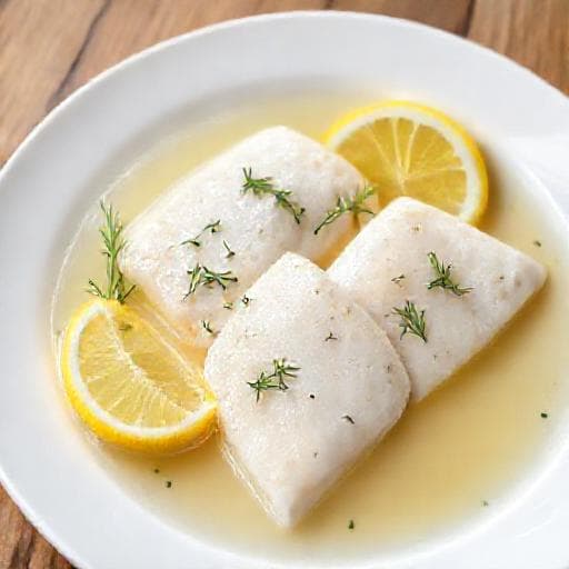 Riba na lešo Express (Quick Poached Fish)