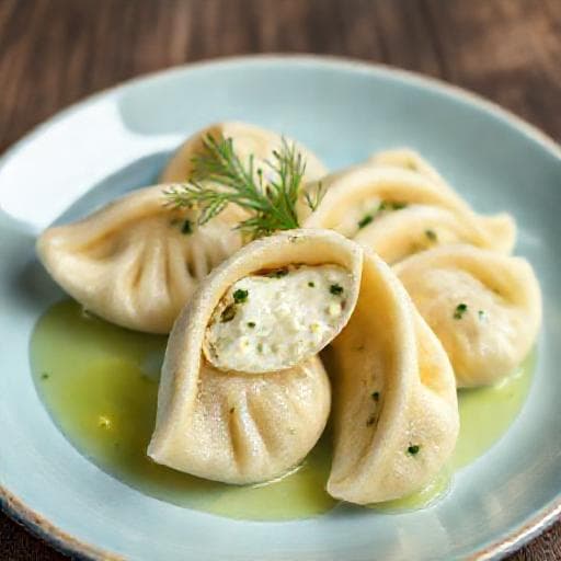 Sipa s Bobom with Farmer's Cheese Filling