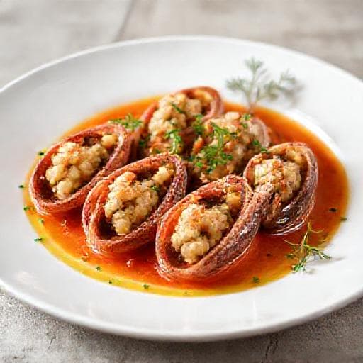 Quick Punjabi Lignje (Speedy Stuffed Squid)
