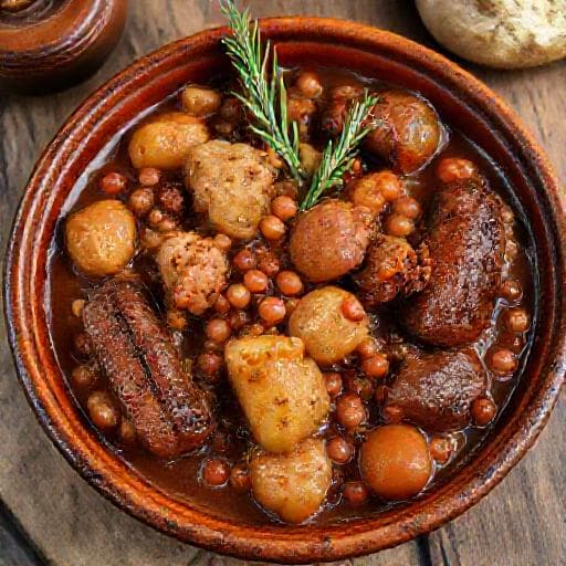 Jota with Sausage and Smoked Ribs