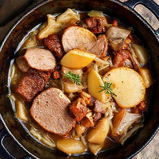 Istarski Ombolo with Smoked Pork and Apple