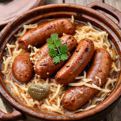 Traditional Istarske Kobasice s Kapuzom