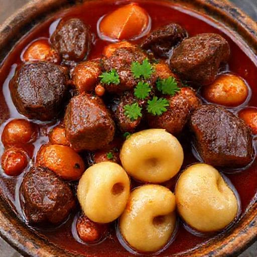 Traditional Pašticada s Njokima