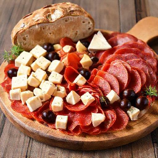Classic Pršut i Sir Platter