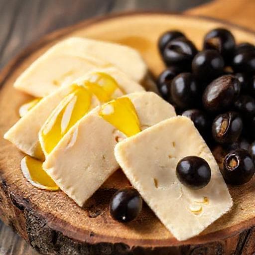 Paški Sir s Maslinama (Pag Cheese with Olives)